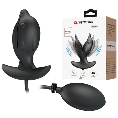 Pretty Love - Inflatable &38 Rechargeable Delfin Anal Plug