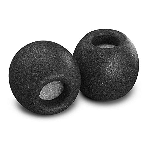 Comply TSX-200 - Aislamiento con cancelación de ruido para auriculares con espuma de memoria (talla S, 3 pares) color negro