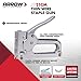 Arrow JT21CM Professional Light Duty Staple Gun for Upholstery, Crafts, Office, Fits 1/4