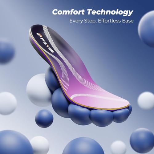 Image of Professional Heavy Duty Support Pain Relief Orthotics - Over 230+ lbs Plantar Fasciitis Medium Arch Support Insoles for Women and Men