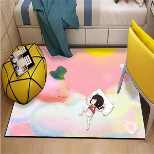 Tapis motif dessin animé mignon pour sécuriser et décorer le sol