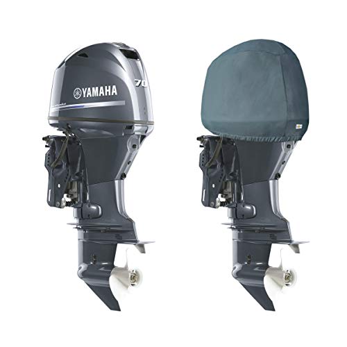 Oceansouth Outboard Motor Half Cover for Yamaha (Yamaha 4 CYL 996cc F50H F60F F70A Storage Cover (2010>), Half Cover for Yamaha)
