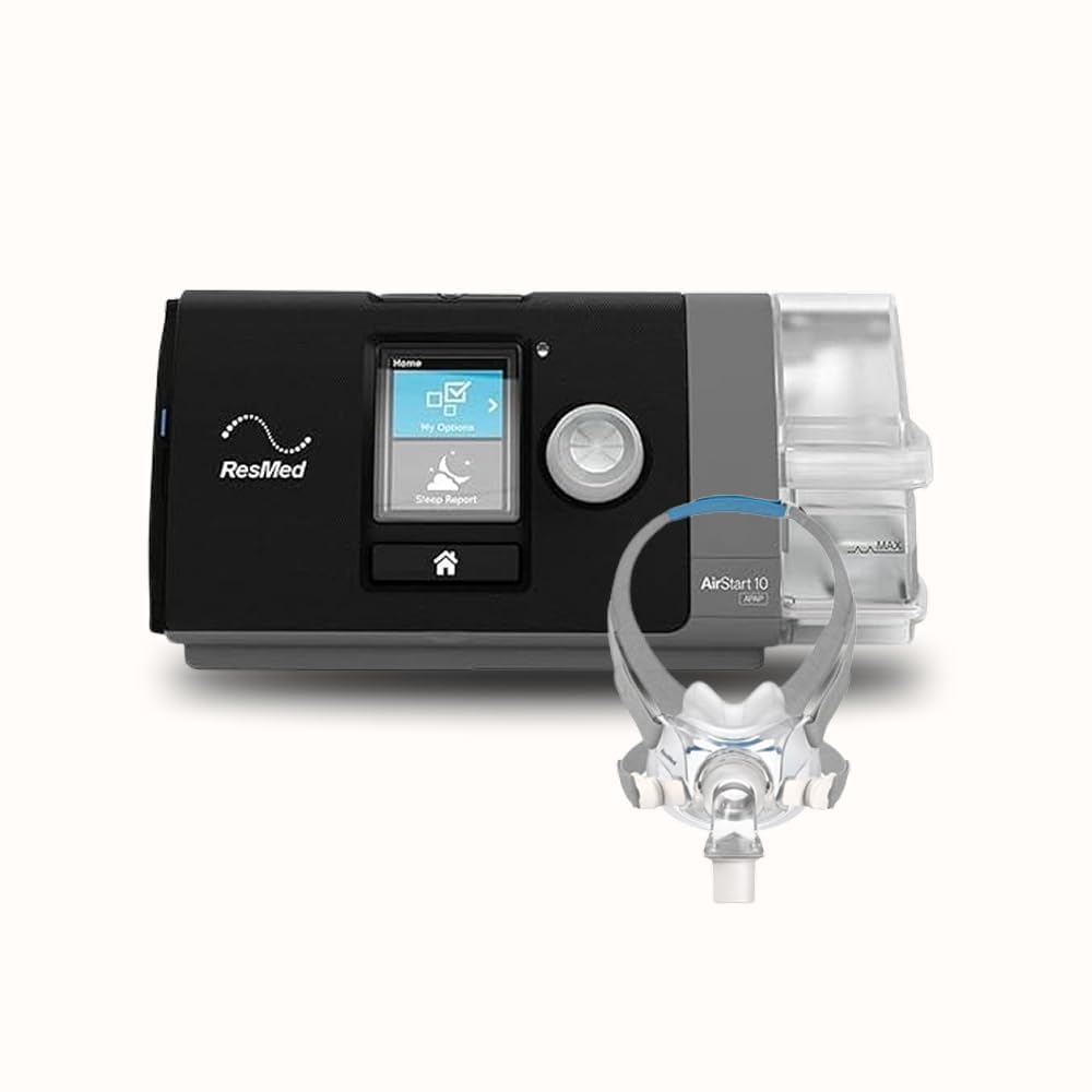 AirStart 10 CPAP Machine Combo with Mask | Auto-Adjusting Pressure, Heated Humidifier & Quiet Operation for Sleep Apnea Th... - Review, Price and Buying Guide