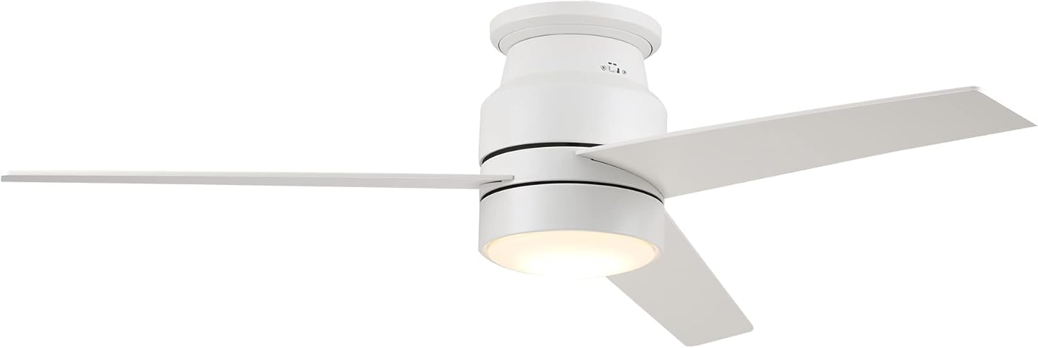 Carro Raiden 52 Inch 3-Blade Smart Ceiling Fan - White