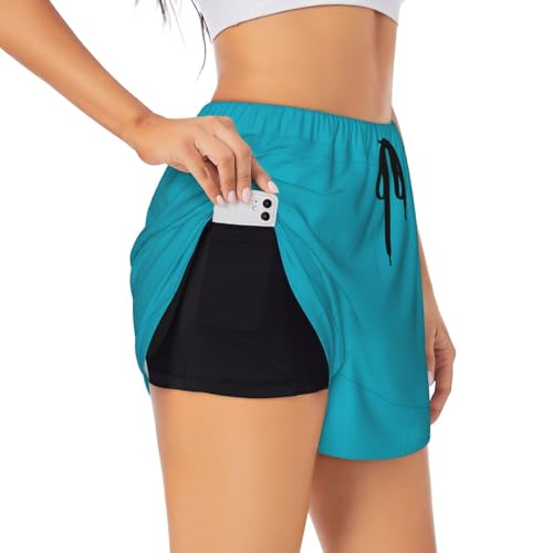 Jupe-short de sport pour femme : le confort et l'élégance d'un imprimé bleu pour l'été