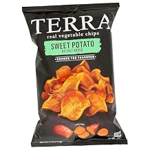 TERRA Kosher No Salt Sweet Potato Chips, 6 OZ
