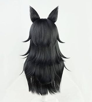 ホロライブ　大神ミオ　コスプレ　ウィッグ付き Vtuber 大神ミオ（おおかみミオ） コスプレウィッグ 「hololive