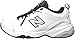 New Balance Men's 608 V4 Casual Comfort Cross Trainer, White/Black, 10.5 M US