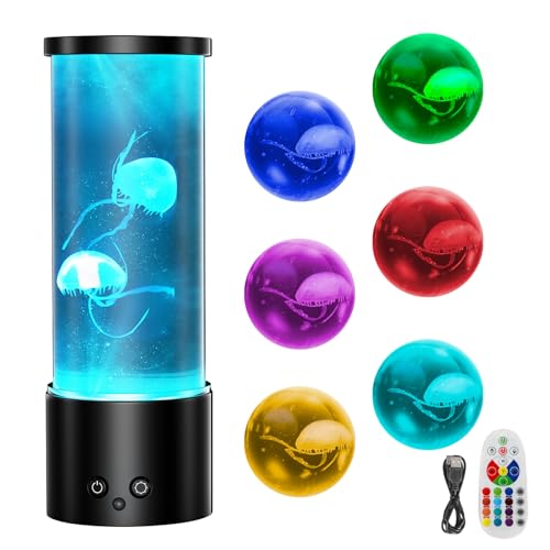 Lampe Méduse Avec Mouvement Réaliste – 2 Méduses Réalistes, Veilleuse