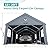 Carports 12X20 Heavy Duty?Car Port with 180G Removable Side Walls, Carport Canopy, Portable Car Port Garage, Car Shelter All Weather,Grey