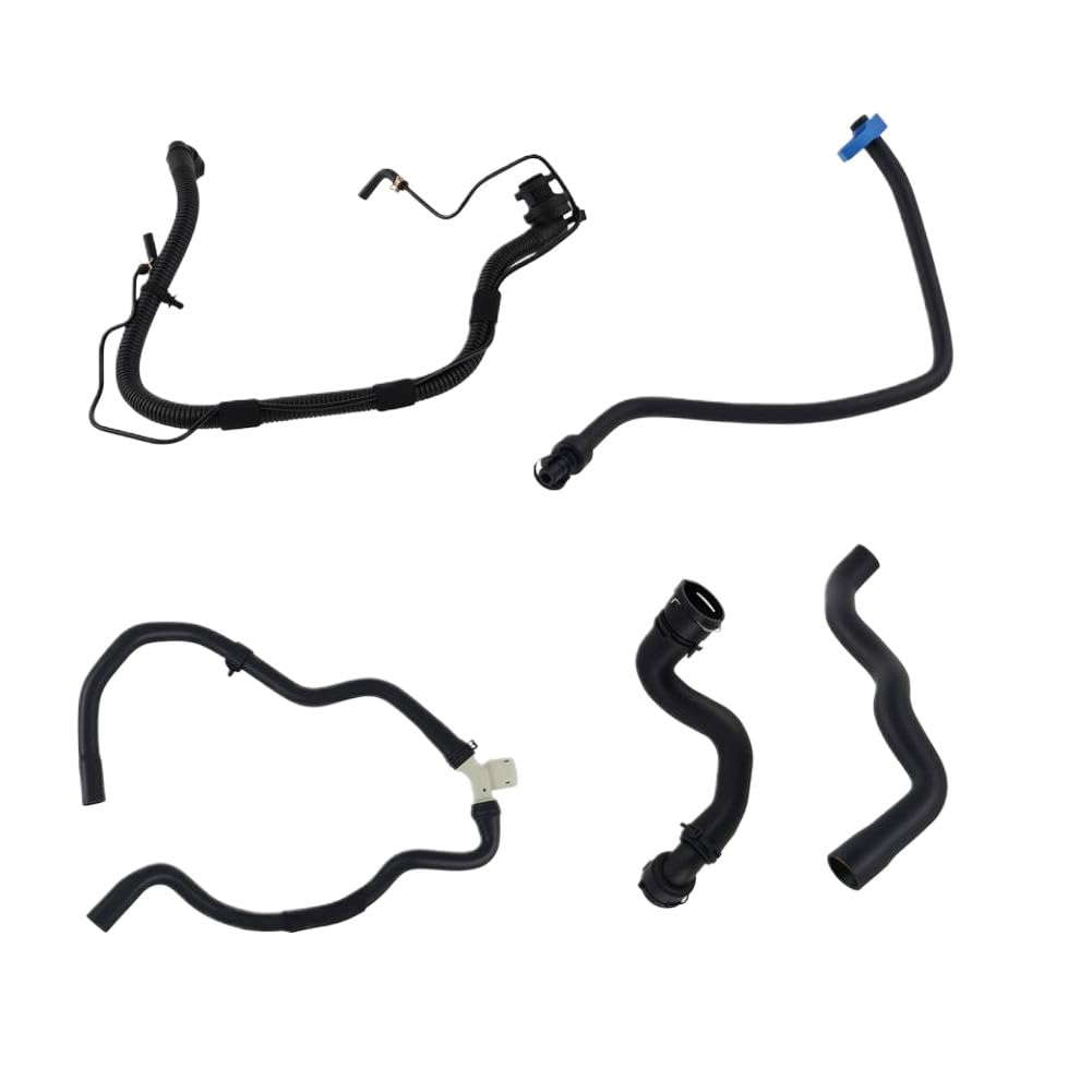 Sacnqygek Onecolor Radiator Inlet Outlet Hose Kit Compatible With 1.4L 11-16 13408385 13251447 1337847 95031564