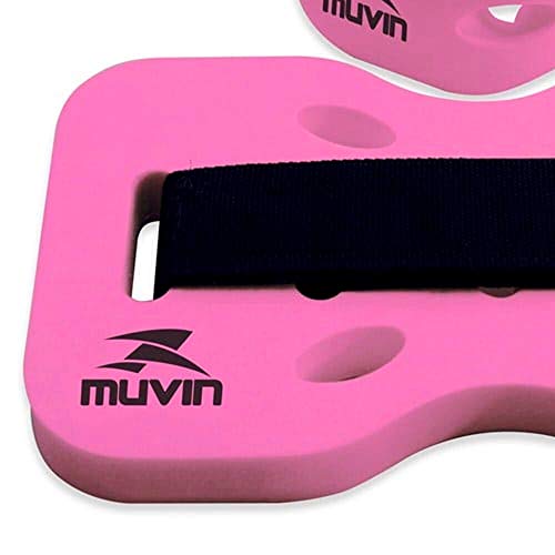 Caneleira Hidroginástica Muvin – 1kg a 2kg – Tornozeleira - Natação – Fechamento Regulável – Esporte