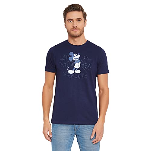 Image of Men's Regular Fit Round Neck Short Sleeves Knitted T-Shirt