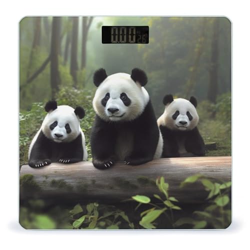 Báscula digital de baño de vidrio templado 400 lb miniatura 1