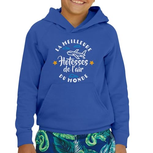 Sweat à capuche enfant hotesse de l'air chaud et confortable - 2