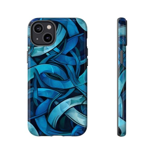 Coque iPhone 14 Plus bleu celtique pour sublimer votre style quotidien