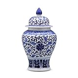 【ARTS CRAFTS: Die Ingwer-Glas Vasen sind handgemacht und handbemalt, Blumentopf in der alten chinesischen Topf kann ein naturel.Qu'il Zeichen haben wird zu halten Blumen verwendet oder einfach wie Display, verbessern seine neutrale Farben jeden Raum Stil ..