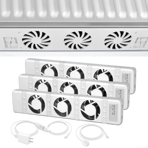 Ventilatore per termosifoni, ventola di raffreddamento, Smart Radiator Booster, set di espansione...