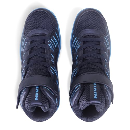 Image of Nivia Panther 3.0 Basketball Shoes for Boys, Designed for On-Court Performance and Versatile Sports Activities, Sports Shoes for Kids, Basketball Shoes (Black)