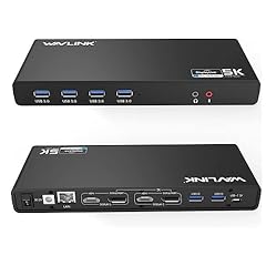 WAVLINK Dual 4K Display Laptop Docking Station