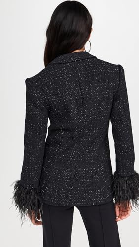 Cinq à Sept Women's Static Boucle Feather Karlie Blazer3