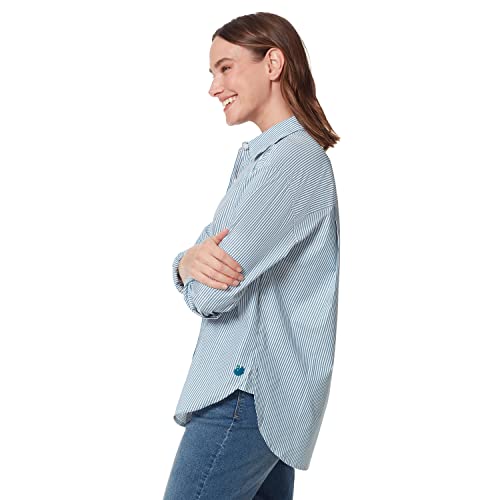 Image of Gloria Vanderbilt Women's Amanda Oversized Button Down Shirt with Roll-tab Sleeves