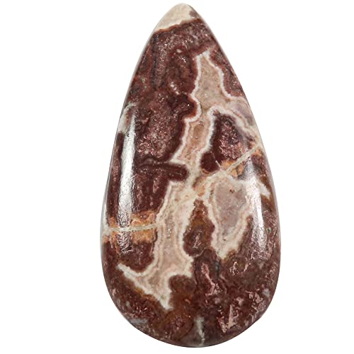 Goyal Exports Qs56-B09Q66ZL11 Cabochon en jaspe Rosita naturel 40,35 carats
