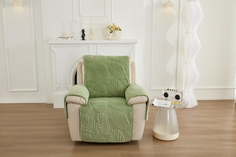 Housse de canapé verte facile à installer et ultra durable - 2