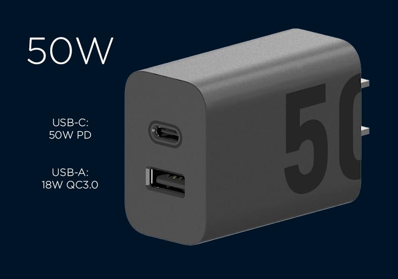 Charger Type C Cargador Rápido 30W Para Motorola Compatible Con