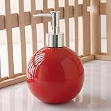 Keramik-Seifenspender für Badezimmer, Küche, Dusche, rund, kugelförmig, dekorativ, modern,...