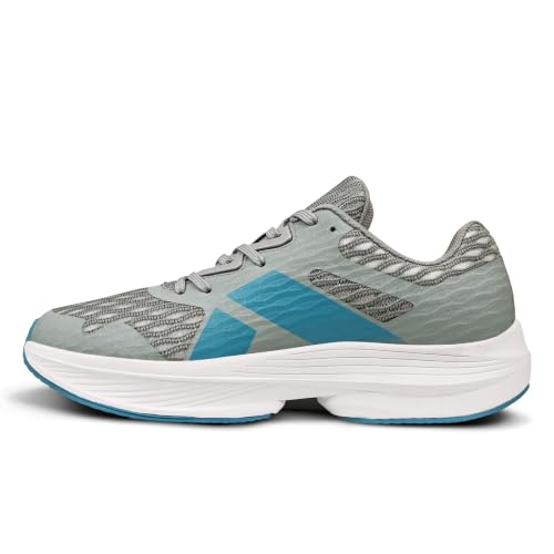 Image of Nivia Breeze Training Shoes for Men, Lightweight Lace‑Up Knit Upper, Duo‑Foam Comfort Midsole, Textured Rubber Outsole, Ideal for Gym, Running & Cross‑Training