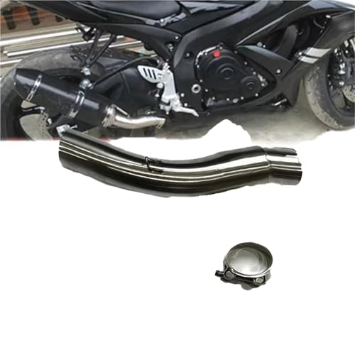 Tube intermédiaire échappement moto Suzuki GSXR 600 750 2008-2010 inox