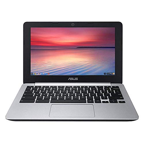 ASUS C200 Chromebook 11.6 Inch (Intel Celeron, 2 GB, 16GB SSD, Black/Silver)