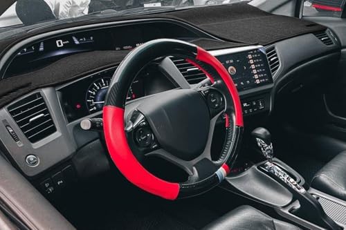 Fcovergurus Dash Cover Mat Custom Fit for Honda Civic, Dashboard Cover Pad Carpet Protector F234 (Black)