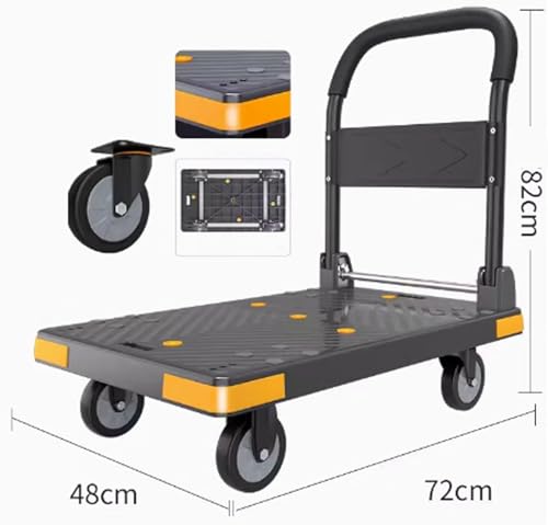 Carretilla plegable resistente tamaño pequeño gris miniatura 2
