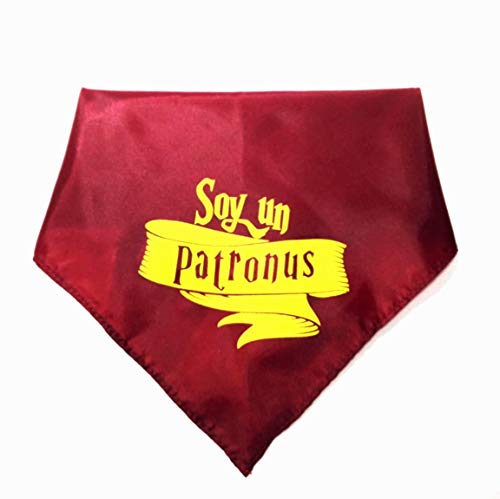 AKARURE Soy un Patronus - Bandana para Mascota Harry Potter (PEQUEÑO)