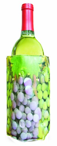 ICE BAG Collapsible Wine Cooler Bag (Translucent Pink)