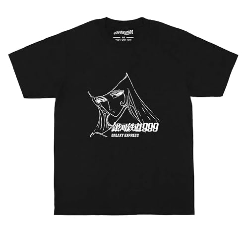 [NYAANE] 銀河鉄道999 松本零士 Galaxy Express 999 アニメ 漫画 流行 Tシャツ メンズ レディース スポーツ 夏服 人気 プリント シャツ トップス 半袖 無地 通気性 ゆったり おもしろTシャツ