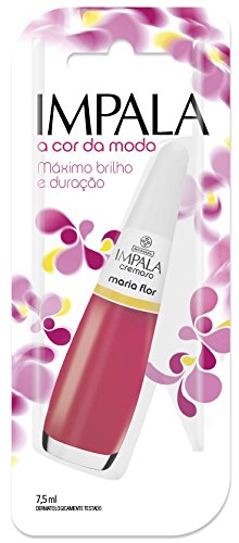 Esmalte Maria Flor, Impala Cosmeticos, Magenta, 7.5 ml