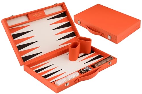 Backgammon 18 Pouces Luxe avec Plateau Marqueté
