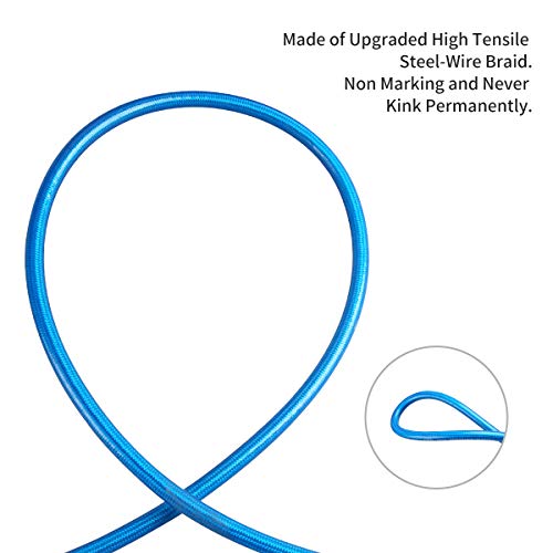 Sooprinse High Pressure Washer Sewer Jetter Kit , Button Nozzle And Rotating Sewer Jetting Nozzle, Pressure Washer Sewer Washer Kit, 50Ft Drain Cleaning Hose, 3000 Psi #TOP7