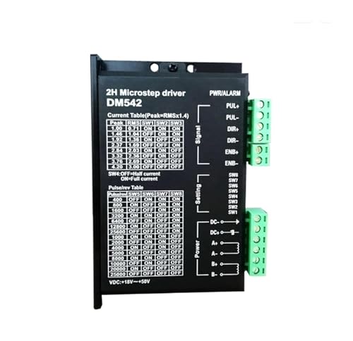 Contrôleur de micropas DM542 neuf 5-24V anti-saccade pour automatisme industriel 4.2A