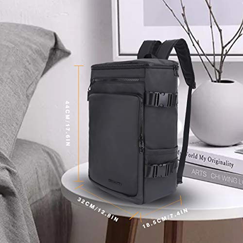 Eshow Large Backpack for Men Travel Backpack Carry on Duffel Bag, 3-Way Convertible Laptop Backpack Waterproof Messenger Bag Backpack