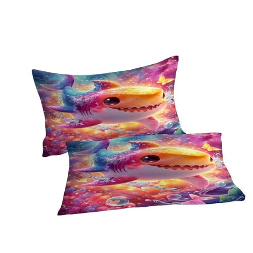 Housse de couette avec fermeture éclair animaux marins 220x240 - 7