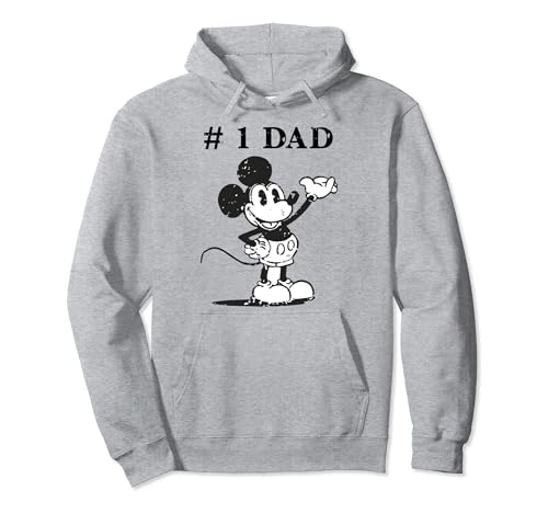 Mickey Mouse #1 Dad hoodie Disney : le cadeau idéal pour la Fête des Pères