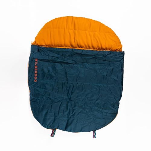 Wilderdog Dog Sleeping Bag - 36in x 28in - Pacific Blue