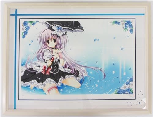 梱枝りこ キャンディどろっぷす 版画 直筆サイン入り　ミクスドメディア 梱枝りこ キャンディどろっぷす 版画 直筆サイン入り ミクスドメディア