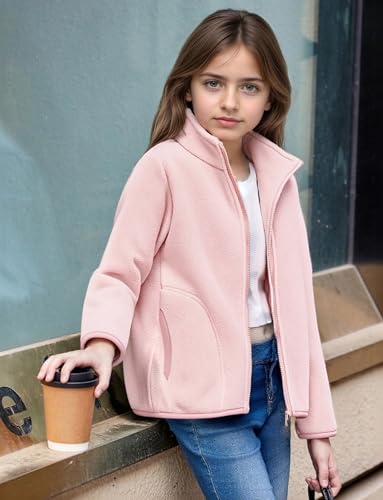 Happy Cherry Fleeceweste Kinder - Warme Winterweste Mit Reißverschluss 98-164