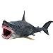 FLORMOON Giocattoli Megalodon Figura della Balena Realistico Dipinto a Mano Statuetta di squalo Animali Action Figures Collezione Decorativa Regalo per Bambini