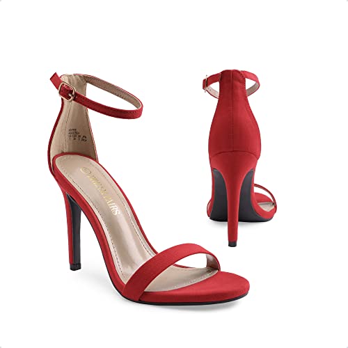 Review de Stilettos rojos piel Top diez. 20 Imagen adicional